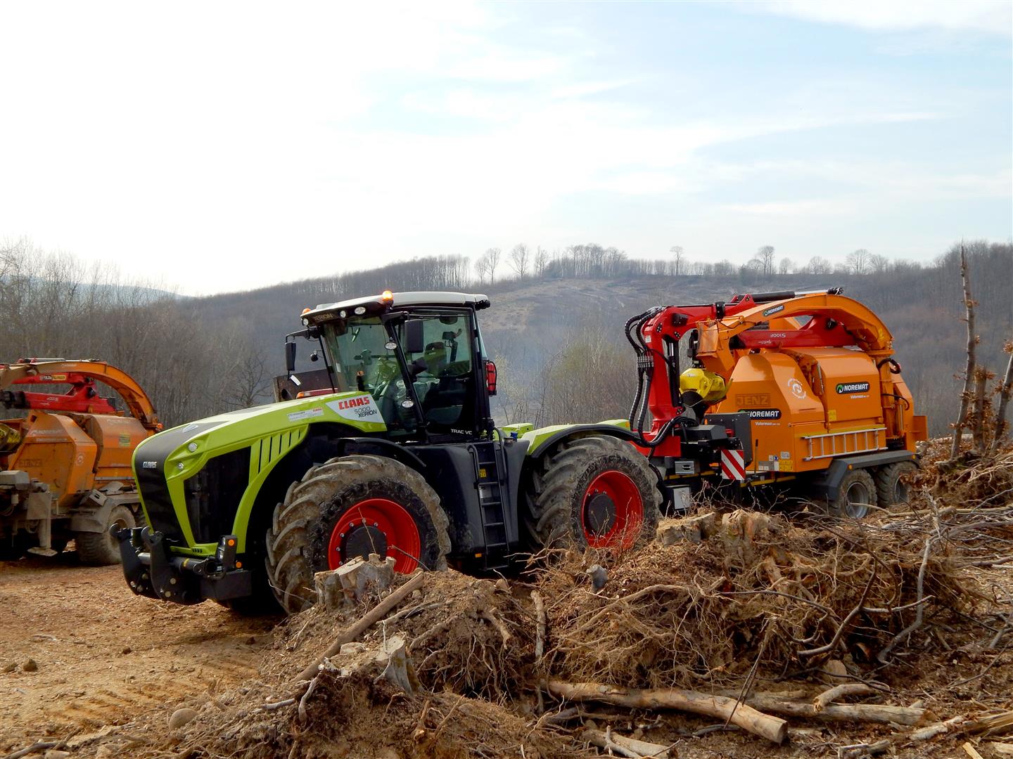 Déchiqueteuse à plaquettes Valormax Noremat Jenz 17